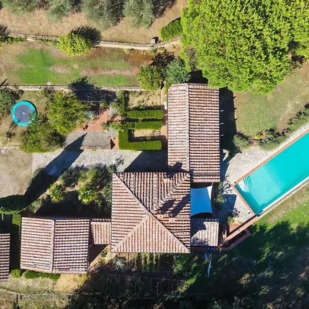 Villa Private Tuscan With Infinity Pool & Views By Tripcare *
